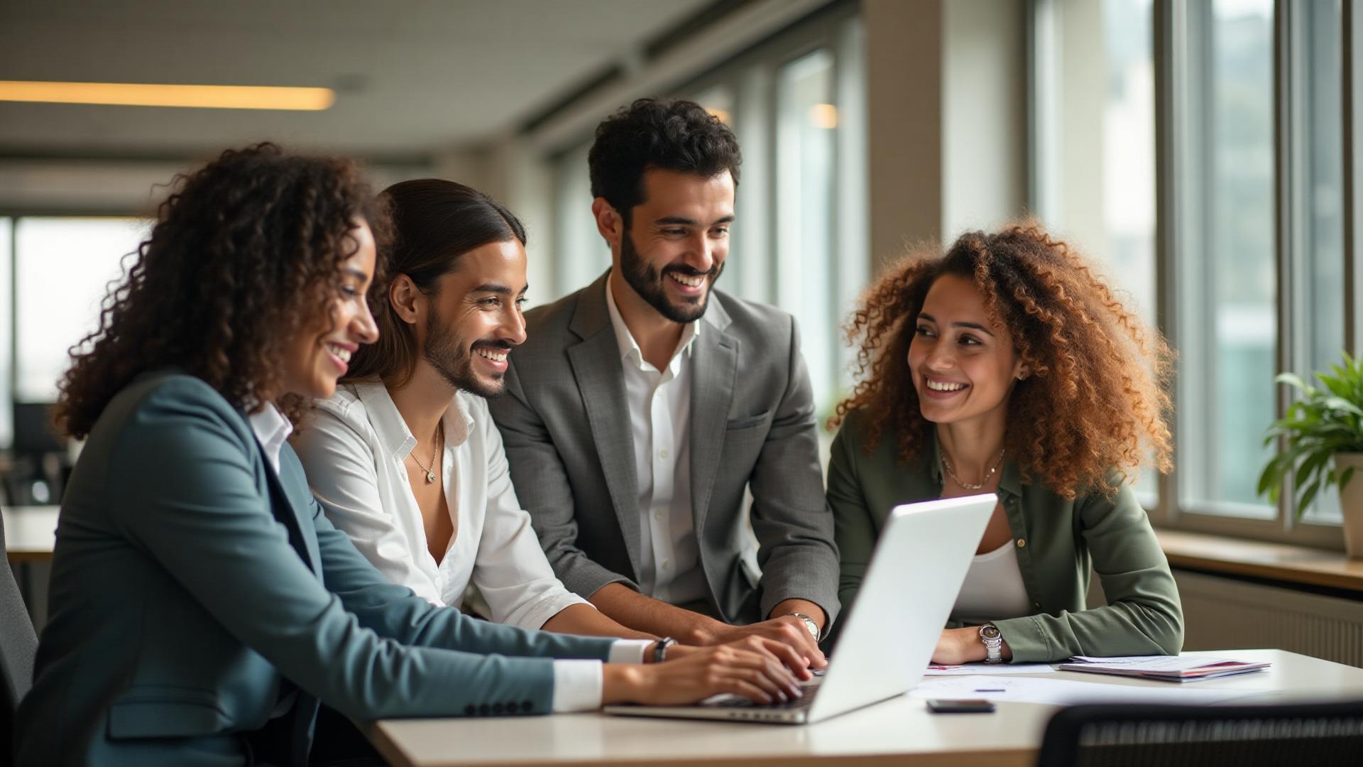 Diverse team collaboration